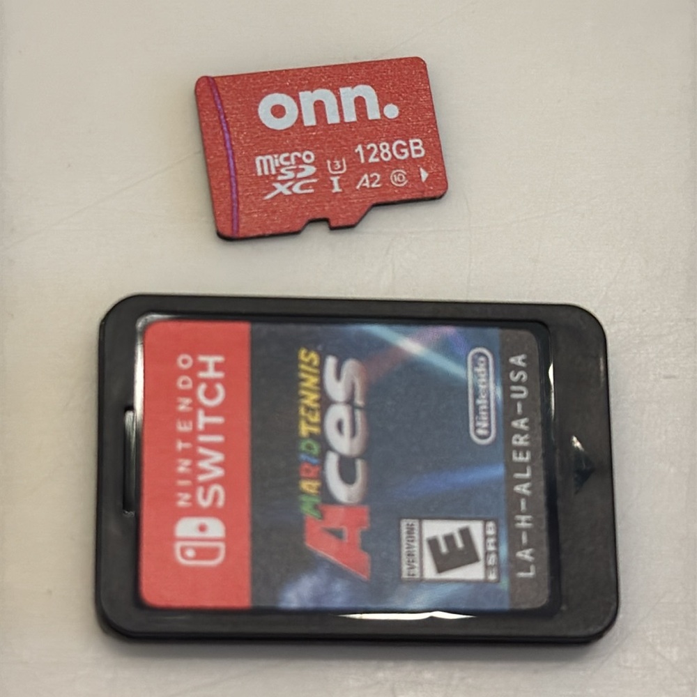 Mario Tennis Aces Nintendo Switch 128gb Micro Card SD  Bundle - Picture 7 of 7